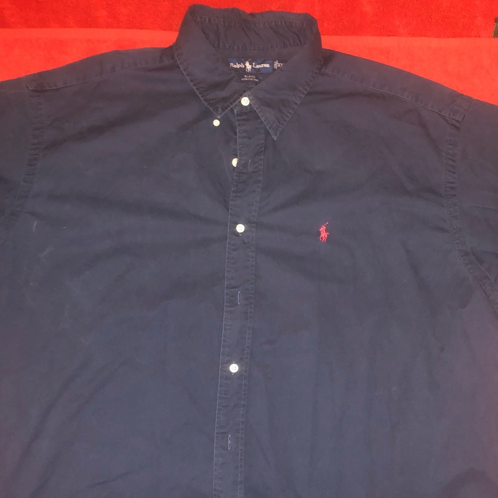 Vintage Polo RL Blake Short Sleeve Button up